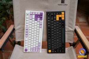 Bàn phím cơ FL-Esports GP75 CPM Taro Purple 3 Mode Kailh Box V2 Brown switch