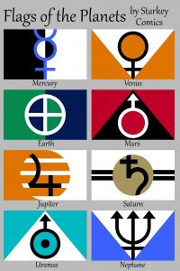 Flags of the Planets