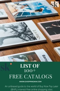 List of 100+ Free Catalogs by Mail