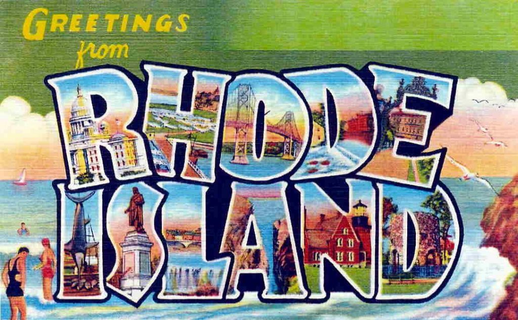Vintage Rhode Island Post Card Images