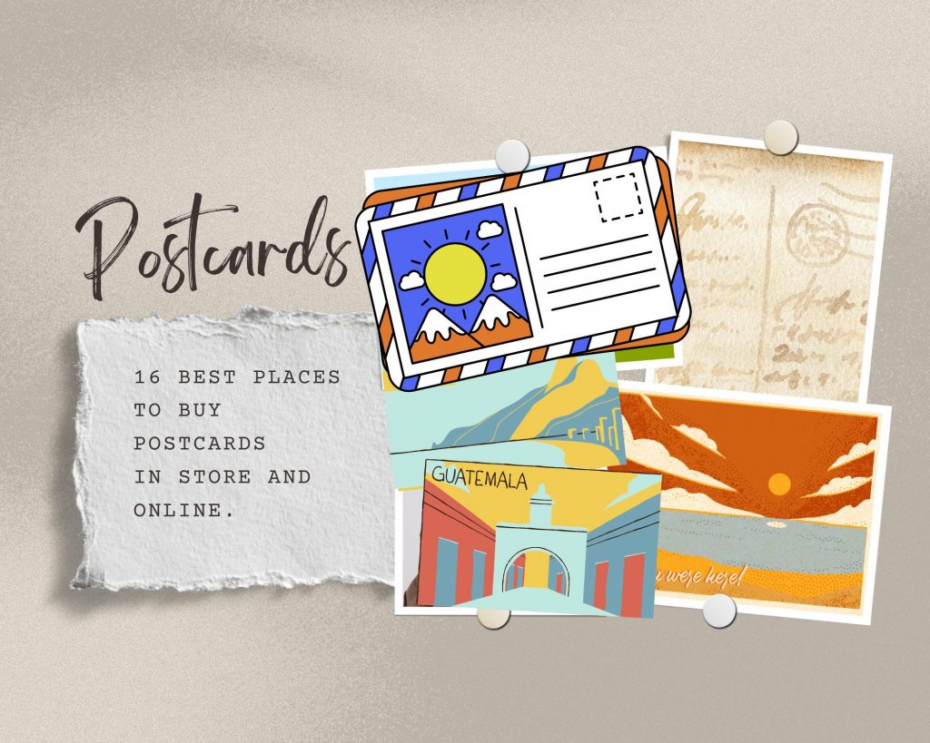 Where to Buy Postcards [2023]: 16 Best Places to Buy Postcards In-Store and Online