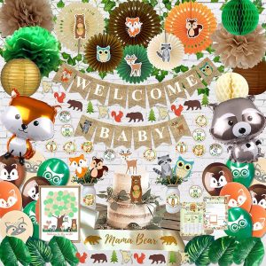 How to Throw a Woodland Themed Baby Shower